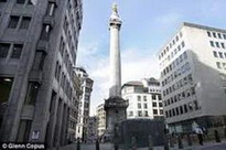 монумент в память о великом лондонском пожаре (monument to the great fire of london)